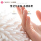 Jie Liya handball 17*17cm*2 chenille thickened absorbent towels kitchen bathroom bathroom rag white gray