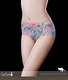 Fannieyan jeunes femmes sous-vêtements glace silk sling mi-bas fille japonais sous-vêtements mignon fleur coréenne de la version coréenne féminine no677 1 pièce xxl