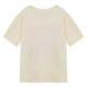 GUCCI Gucci 2023 new product Boys and children's letter printing round neck short-sleeved T-shirt beige 575114 XJEZI 9756 M 5A/5 years old/112c