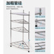 Ou Runzhe Storage Rack Bathroom Floor-standing Storage Rack Stainless Steel Bathroom Storage Rack Corner Rack Kitchen Rack Tripod