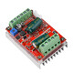 BLDC three-phase brushless DC Hallless motor controller PWM brushless motor ESC driver board PLC DC5V-35V 350W brushless Hallless driver