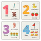 Huashimeng digital cards 1 to 100 infants and babies have pictures cognitive cards for children early education enlightenment numerical literacy cards