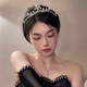 Crown tiara pearl hairpin birthday bride tiara wedding dress tiara princess crown SN7242 headband 42 headband