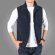 JP男士薄款马甲立领速干背心休闲外套9901 军绿色 L(适合125斤-140斤)