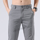 LMAY广州市增城简越服饰个体店升级面料男士嘻哈风裤修身百搭显瘦弹力 653灰色 32码(130-145斤)