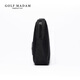Golf (Golf) Frauen kleiner frischer Kupplungsbeutel Leichtes Kapazität Handgratt Tasche Trendy Mode Frauen Reißverschluss Clutch Geschenk für Freundin cool schwarz