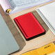 
Deli quick dry ink, rectangular plastic shell, red stamp, table ink, financial stamp, office stamping supplies 9864ES