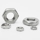 Jingong 304 Tuerca hexagonal de acero inoxidable Tuerca de acero inoxidable de acero inoxidable tornillo de tornillo fino hexágono plano Tuerca fina M16*1.5 TODO FINO GB6173 [1 pieza]