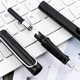 Hero (HERO) [School Season] Pen 359, positive posture, black, EF pointed thin and thick sheet, craftsmanship, student practice writing (additional 6 ink capsules, random colors) Iridium pen signature pen
