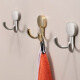 Fandiluo (fandiluo) clothes hook entry door shoe cabinet wardrobe clothes single hook wall hang wall fitting room clothes hook golden 6187-K gold