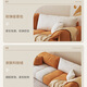 Ziwu Sofa Wohnzimmer Stoff Sofa kleine Apartment Technologie Fleece Sofa Sofa Sofa Sofa Sofa Sofa Sofa Sofa Sofa Sofa Sofa Sofa 831#3,0 Meter große Viersitze