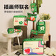 M Square手机包迷你小包斜挎2024新款轻便轻量Caro联名艺术高级感趣味图案 梦境旅行衣物包套装