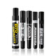 
Five thousand years of large capacity logistics pen single head double head sign-in pen big head pen can be added with ink marker black oily non-disappearing fine pen large size thick pen small head quick-drying waterproof construction site large pen w-834 (6 black pins)