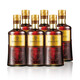 Changyu Paigele Goldener Pferd Brandy 700 ml*6 Geschenkbox in einer Schachtel 40 Grad Western Weintrauben Destillierte Wein 700 ml 6 Flaschen