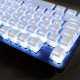 罗技（Logitech） K845 有线机械办公键盘 游戏电竞 朋克复古键盘外设电脑笔记本节日礼物 diy个性键帽 K845（红轴）+白巧克力键帽