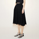 
LESS [Same Model in Zhou Xun] [Seiko Series] Spring texture lace jacquard waist skirt 2N3D12350 001/Black L