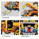
Gaobole Technology Machinery Return Lighting Music Off-road Vehicle Racing Building Blocks Plug Model Boy Car Assembly Toy 8 1049 Lighting Sound Wrangling Off-road Vehicle