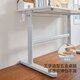 Домашняя домашняя учебная стола Lin's Liftable Desk Computer Desk Начальная школа Студент Студент LS690V1 Стол 1,2 м+ книжные полки