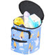 Yiuds Baby Trolley Bag Hanging Bag Universal Baby Walking Artifact Storage Bag Castera de almacenamiento de triciclo de la casa Versión de pasamanos Paper Dragon Dragon Happy Dragon