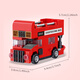 Zhegao building blocks assembled Huili car toys sports car racing supercar children's boys birthday holiday gifts Double-decker sightseeing bus-115 pellets