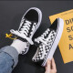 Xima Camel (Ximatuo) Herbst Low-Top-Leinwandschuhe Herren 2023 neue Brettschuhe Männer Ins trendy vielseitige Paar Schuhe Männer und Frauen lässige Schuhe Schwarz F18 42