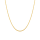 China Gold 18K Gold Necklace Twist Chain Plain Chain Women's Birthday Gift for Wife and Mom About 0.7g