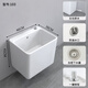 Household wall-mounted mop pool wall row home balcony bathroom wall-mounted mop pool ceramic large size premium glazed-10346*36 one-click drainage