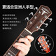 Bullfighter Folk Song Travel Guitar Vanal Board Children Beginner Live Broadcast Electric Box Cake Guitar Noodle Guitar 36 Van Board Acacia Wood