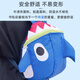 9i9 baby anti-lost backpack anti-lost traction rope kindergarten backpack children's school bag snack bag Shark A73