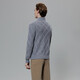 Leopardo azul (Lampo) Cárdigan de otoño e invierno Rock Lime tridimensional Cárdigan de lana tibia Cárdigan mediana 2XL (52)