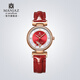 
MANJAZ Swiss watch women's trendy waterproof imported new women's quartz watch for wife 38 Women's Day gift 6189E X6-RTR-N2