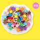 Spring koi and autumn carp color photo clip kindergarten love wooden note hemp rope clip classroom photo wall decoration clip set 50 color stars 10 traceless nails 10 meters hemp rope