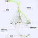 Bear fire explosion hook anti-hook bottom Iseni No. 12 large spring fish hook set with box sea rod casting rod fishing set fish hook fishing gear accessories
