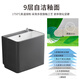 Haijiahua off-white wash mop pool floor mop basin balcony bathroom ceramic mop pool mop pool mop pool pool H209 off-white + gun gray spray gun faucet