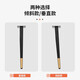 Ujulai metal long table legs dresser support legs coffee table legs bar stool legs office desk legs support legs black-vertical height 40CM
