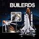 Huilie es compatible con el shuttle espacial de Lego shuttle Rocket Shuttle Space El astronauta reúne enormes juguetes de bloques de construcción para la Terminal de la Terminal de Aeropuerto de Boys 694pcs