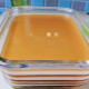 German high-end quality mold rectangular glass high temperature resistant steamable coconut juice thousand-layer cake steaming pot SN3890 rectangular 1500 suitable for 250 grams of horseshoe powder 0
