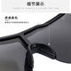 Senyi Radsportgläser Herrenbergsteiger im Freien Sport winddurchdrücklicher Fahrrad Mountainbike Brille Sonnenbrille Brille Frauen Schwarzes Rahmen Silber Objektiv (ein Paar)