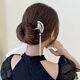 
Slim silver simple pearl fan tassel hairpin national style ancient style Hanfu hairpin new Chinese style cheongsam hairpin Japan and South Korea LM695 hairpin-fan pearl