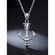 Fiber beam (QIANSHU) pt950 platinum pendant anchor pendant for men and women platinum necklace pendant men's fashion personalized jewelry PT950 pendant 7.3-7.39 grams