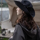 Xinhaorui mountaineering hat summer sun protection fisherman hat men and women western cowboy hat outdoor dome sun hat big brimmed straw hat card color [shop main recommendation] 56-60cm