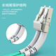 中科光电 万兆多模光纤跳线LC-LC多模双芯 10米 双工光缆尾纤OM3 50/125μm电信级光纤线ZK-LC-LC/OM3-10M
