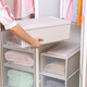 Storage cabinet drawer wardrobe plastic clothes storage cabinet storage cabinet baby combination multi-layer finishing cabinet thickened export Nordic meter 47 deep 3923 four packing bottom