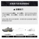 Jeep hiking shoes men's outdoor lace-up non-slip wear-resistant training shoes comfortable and breathable sports men's shoes off-road hiking shoes 1205 gray 41