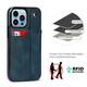 MOTO -Aufgabe für Apple 15/16 Mobiltelefonhülle iPhone14pro Max Schutzhülle Wallet Card Armband Stand Business MEN Apple 16plus Personalisierte kreative Back Case [Classic Black] iPhone15