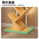 Shanshan wood art bookshelf floor-standing storage rack storage shelf creative steel wood multi-layer home student tree-shaped small bookcase