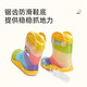 
Telanis children's rain boots boys rain boots soft sole non-slip step water shoes girls children's water boots yellow/color 23 sizes
