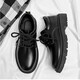 Neun Zoll sonnige Lederschuhe Herrenschuhe wasserdichte und atmungsaktive schwarze neue Männer schwarze britische Sportgeschäft Formale Freizeitschuhe schwarz [Größe 42]