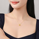 Liuguifu Jewelry Gold Pendant Blessing Series 5D Hard Gold Necklace for Women FD0600127 Hi Price Approximately 0.3g