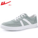 Pull-back canvas shoes men's breathable sneakers men's shoes men's casual shoes student youth trendy cloth shoes sports spring and summer 2023 light blue soft sole classic (customers with wide feet are recommended to go up one size) 42